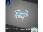 Original Cheerson CX Stars Mini 2.4G 4CH 6 Axis Gyro RC Quadcopter UFO Drone with 3D Flips Headless Mode