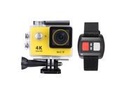 2.0 LCD 4K 3840*2160 15fps 1080P 60fps Full HD Wifi APP 30M Waterproof 12MP Sports Action Camera DV 170°Wide Angle Lens with Remote Watch