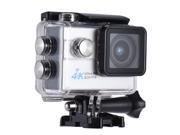 2.0 LCD Wifi Action Sports Camera Ultra HD 16MP 4K 30FPS 1080P 60FPS 4X Zoom 170 Degree Wide Lens Support Image Rotation Time Watermark Waterproof 30M Car DVR