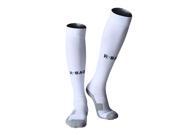 1 Pair of Non slip Footbed Football Socks Adult Knee High Socks Long Loom Socks Breathable Football Socks Outdoor Sports Socks Compression Socks