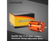 GoolRC 540 17.5T SPEC 2200KV Sensored Brushless Timing Adjustable Motor for 1 10 RC Car