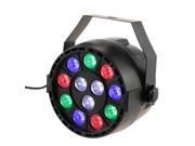 DMX 512 RGB LED High Power Stage PAR Light Lighting Strobe Professional 8 Channel Party Disco Show 15W AC 90 240V