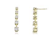 1.50 cttw. Classic Journey Round Cut Diamond Earrings in 14K Yellow Gold SI2 H I