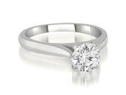 0.35 cttw. Cathedral Solitaire Round Cut Diamond Engagement Ring in 14K White Gold 0.35 cttw. Cathedral Solitaire Round Cut Diamond Engagement Ring in 14K White Gold