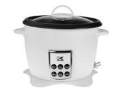 Kalorik Multifunction Digital Rice Cooker with Retractable Power Cord