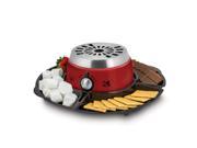 Kalorik Red 2 in 1 S mores Maker with Chocolate Fondue Feature