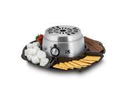 Kalorik Stainless Steel 2 in 1 S mores Maker with Chocolate Fondue Feature
