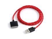 Carwires i304 RED – 30 PIN Charge Sync Cable 4 ft.