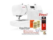 Janome DC1050 Computerized Sewing Machine w FREE! 5 Piece Customer Appreciation Package and FREE Ground Shipping