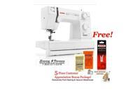 Janome HD1000 Heavy Duty Sewing Machine w FREE 4 Piece Customer Appreciation Bonus Package and FREE Ground Shipping