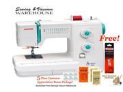 Janome Sewist 500 Sewing Machine w FREE 5 Piece Customer Appreciation bonus Package and FREE Ground Shipping