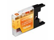 TMP Brother Compatible LC75Y LC71Y High Yield Yellow Ink cartridge 600 Page Yield