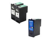 TMP Compatible Lexmark 18Y0144 44XL and 18Y0143 43XL Set of 3 Ink Cartridges Includes 2 Black and 1 Color Cartridges