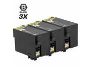 TMP Compatible Ink Cartridge Replacement for EPSON 252XL T252XL120 Black 3 Pack