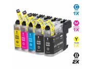 TMP BROTHER DCP J152W INK CARTRIDGES 5 PACK COMPATIBLE