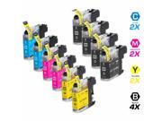 TMP BROTHER MFC J650DW INK CARTRIDGES 10 PACK COMPATIBLE