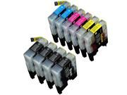 TMP BROTHER MFC J625DW INK CARTRIDGES 10 PACK COMPATIBLE