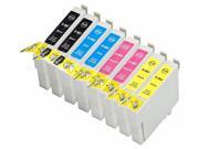 INKUTEN Epson Stylus Nx110 Ink Cartridges (8-Pack) COMPATIBLE INKUTEN Epson Stylus Nx110 Ink Cartridges (8-Pack) COMPATIBLE