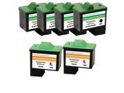 INKUTEN 6 Pack : DELL T0529 & T0530 Compatible 4 Black & 2 Color High Capacity Ink Cartridges INKUTEN 6 Pack : DELL T0529 & T0530 Compatible 4 Black & 2 Color High Capacity Ink Cartridges