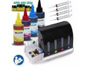 INKUTEN CIS CISS Continuous Ink Supply System For Epson 200 200 T0200 T200 with 4x100ml Dye Ink Bottle Set