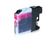 INKUTEN Brother Compatible LC201M High Yield Magenta Ink Cartridge
