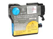 INKUTEN Brother Compatible LC65C Cyan Ink cartridge. - 750 Page Yield INKUTEN Brother Compatible LC65C Cyan Ink cartridge. - 750 Page Yield