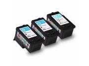 INKUTEN 3 Pack Canon Pixma MP250 2 Black and 1 Tri Color High Yield Ink Cartridges COMPATIBLE
