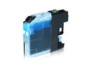 INKUTEN Brother Compatible LC201C High Yield Cyan Ink Cartridge