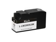 INKUTEN Compatible Ink Cartridge Replacement for Lexmark 200XL Black