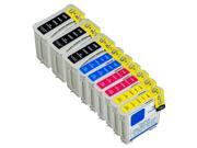 INKUTEN 9 PACK HP Compatible 88XL 3 Blacks and 2 each Colors 3 C9396A 2 C9391A 2 C9392A 2 C9393A HIGH YIELD Large 88 XL