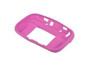 Pink Soft Silicone Skin Case For Nintendo Wii U Gamepad Remote Controller