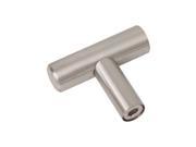 T Bar Handle Pull Knobs 2 Hardware Set Solid Stainless Steel Kitchen Door Cabinet Drawer Furniture Appliance Euro Style with Mounting Screws