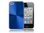 Blue Bling Deluxe Hard Case Cover Skin For iPhone 4S 4