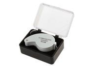 40X 25MM Jewelers Eye Loupe Magnifier Magnifying Glass