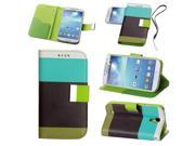 Hybrid Leather Wallet Flip Pouch Case Cover For Samsung Galaxy S4 I9500 Coffee