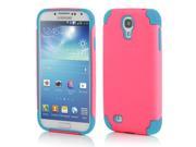 Hybrid Shockproof Rugged Mate Cover Case For Samsung Galaxy S4 SIV I9500 Pink