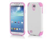 Hybrid Shockproof Rugged Mate Cover Case For Samsung Galaxy S4 SIV I9500 White