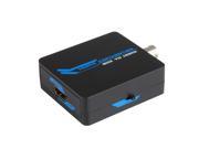 SDI to HDMI Converter Adapter Supports HD SDI SD SDI 3G SDI to Full HD 1080P @ 60 Video Convertor Box Adaptor with Embedded Audio for HDMI compatible TV Displ