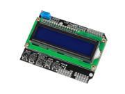 1602 LCD Board Keypad Shield Blue Backlight For Arduino Duemilanove Robot