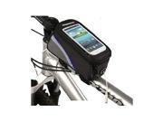 Cycling Bike Bicycle Front Tube Trame Bag For iPhone 5 4S 4 Samsung Mobile Blue