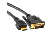 High Speed HDMI to DVI Adapter Cable 3 Feet Bi directional HDMI to DVI DVI to HDMI Converter Male to Male Connector Wire Cord Supports HD Video 1080P HDTV