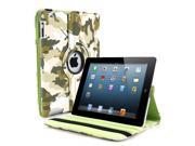 Apple iPad 2 3 4 Case 360 Degree Rotating Stand Smart Cover PU Leather Case For iPad 4 iPad 3 iPad 2 with Built in Magnet for Sleep Wake feature Stylus