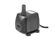210 GPH Submersible Water Pump Powerhead with Adjustable Flow Rate Suction Cup Mount for Aquarium Fish Tank Fountain Spout Statuary Hydroponic System