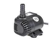 180 GPH Submersible Water Pump Powerhead with Adjustable Flow Rate Suction Cup Mount for Aquarium Fish Tank Fountain Spout Statuary Hydroponic System