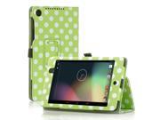 Google Nexus 7 Case Slim Fit Folio PU Leather Case Smart Cover Stand For Google Nexus 7 2nd Gen 2013 Version with Auto Sleep Wake Feature and Pen Loop Styl