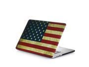 MacBook Air 11 inch Case USA Flag Rubberized Hard Snap on Shell Case Cover Skin for Apple MacBook Air 11.6 Fits Model A1370 A1465