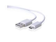 6ft Micro USB Data Charger Cable for Samsung HTC Motorola Cellphone Tablet White