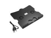 New Adjustable Laptop Stand Cooling Pad With Built in USB 2.0 Hub