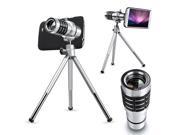 12X Zoom Optical Telescope Lens Tripod Case For Samsung Galaxy 4 I9500