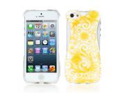 Oriental Chinese Woman Lady Cheongsam Dress Style Case Cover for Apple iPhone 4S 4 Orange
